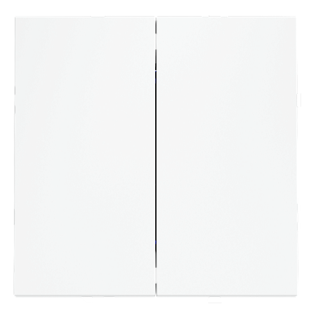 Выключатель двухклавишный перекрестный встраиваемый 10А Voltum S70 (белый) VLS020502 Выключатель двухклавишный перекрестный встраиваемый 10А Voltum S70 (белый) VLS020502