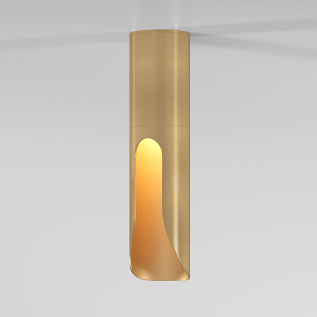 Светильник потолочный светодиодный Elektrostandard Apex 25113/LED латунь a068291 Светильник потолочный светодиодный Elektrostandard Apex 25113/LED латунь a068291