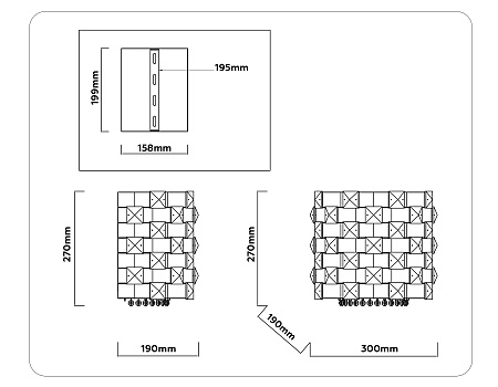 Светильник настенный Ambrella light HIGH LIGHT LH41012