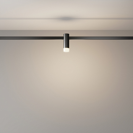 Трековый однофазный светодиодный светильник Maytoni Flarity Skim TR145-1-3W4K-W-B