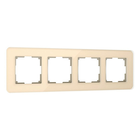 Рамка из стекла на 4 поста Werkel Elite W0042443 a057885 Рамка из стекла на 4 поста Werkel Elite W0042443 a057885