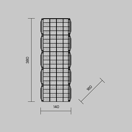 Светильник настенный светодиодный Maytoni Castello MOD335WL-L20CH3K