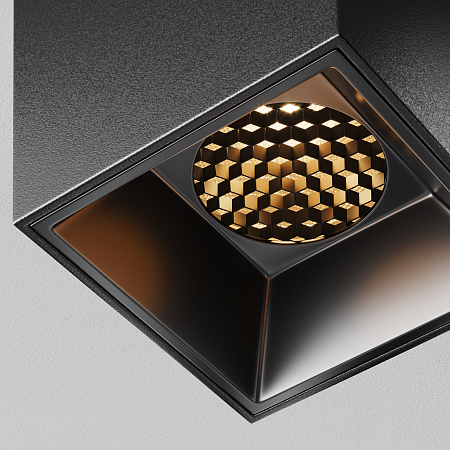 Светильник потолочный светодиодный Maytoni Alfa LED C064CL-5W2.7K-SQ-B