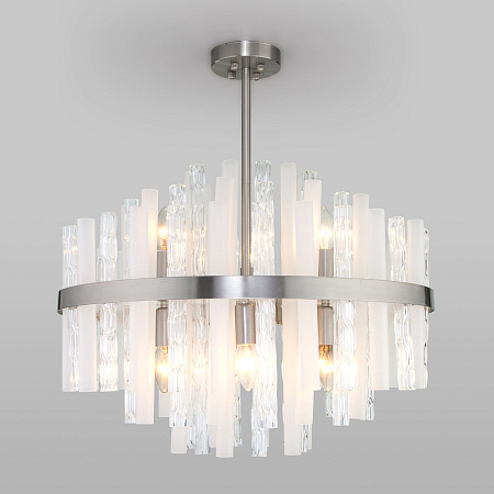 Люстра на штанге Bogates Hollis 367/9 Никель Люстра на штанге Bogates Hollis 367/9 Никель