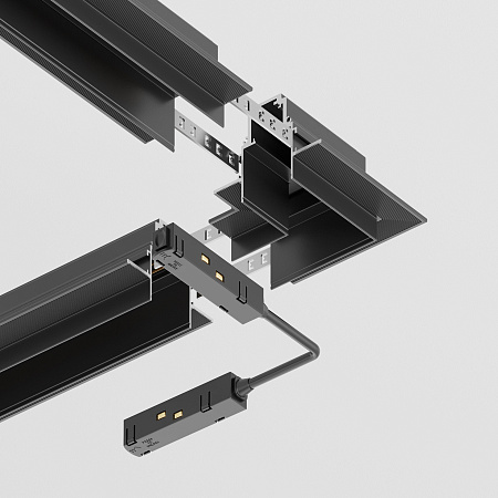 Угол для магнитного шинопровода Maytoni Gravity TRA004CL-22B