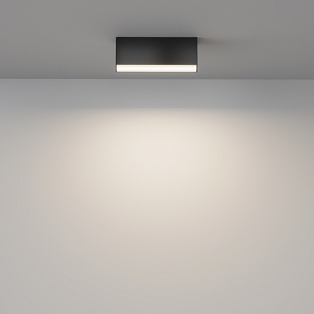 Светильник поолочный светодиодный Maytoni Basis C068CL-12W3-6K-B Светильник поолочный светодиодный Maytoni Basis C068CL-12W3-6K-B