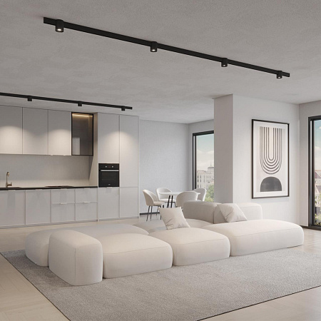 Трековый магнитный светодиодный светильник Novotech FLUM 359517 Трековый магнитный светодиодный светильник Novotech FLUM 359517