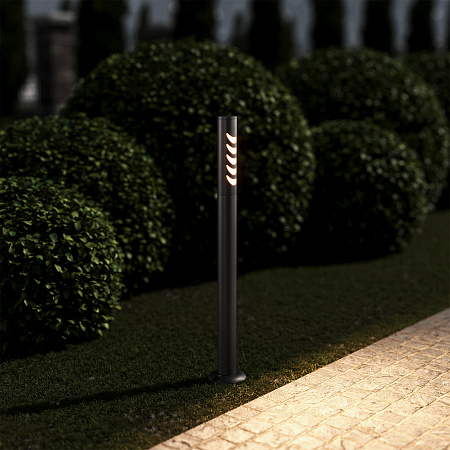 Уличный ландшафтный светодиодный светильник Elektrostandard Smile (35188/F) черный a070023 Уличный ландшафтный светодиодный светильник Elektrostandard Smile (35188/F) черный a070023