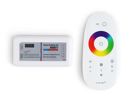 Контроллер для светодиодных лент RGB/RGBW с сенсорным радио пультом 2.4G Ambrella light GS GS11451