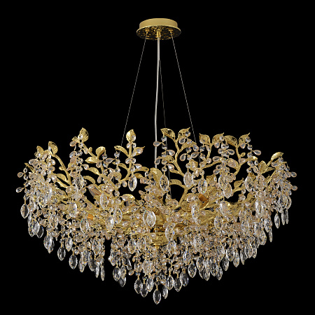 Люстра подвнсная Crystal Lux EDEN SP10 GOLD