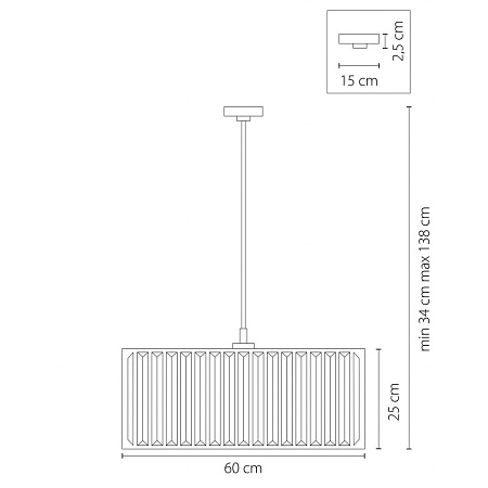 Подвесная люстра Osgona Regolo 713127 Подвесная люстра Osgona Regolo 713127
