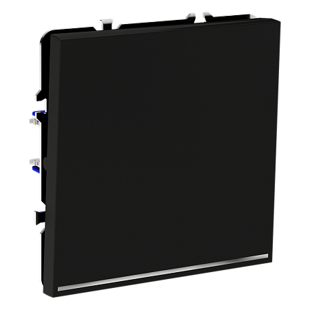 Выключатель встраиваемый VOLTUM S70 одноклавишный с подсветкой (черный матовый) VLS010208 Выключатель встраиваемый VOLTUM S70 одноклавишный с подсветкой (черный матовый) VLS010208