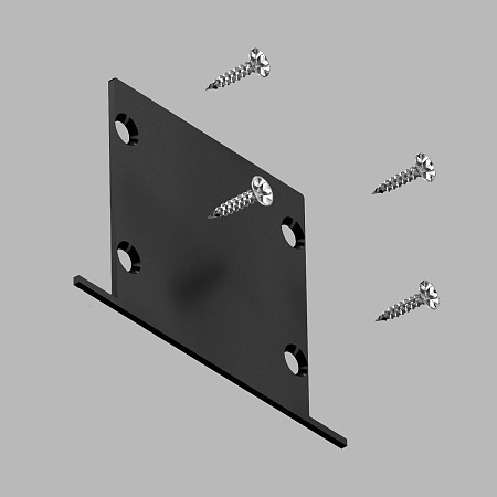 Комплект заглушек для профиля Ledron 12855-Z Black