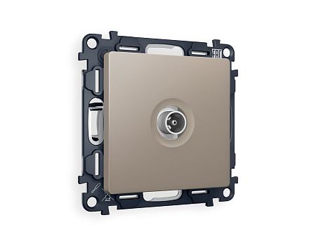 Комплект механизма TV розетки оконечной Ambrella Volt ALFA MA373010 Комплект механизма TV розетки оконечной Ambrella Volt ALFA MA373010