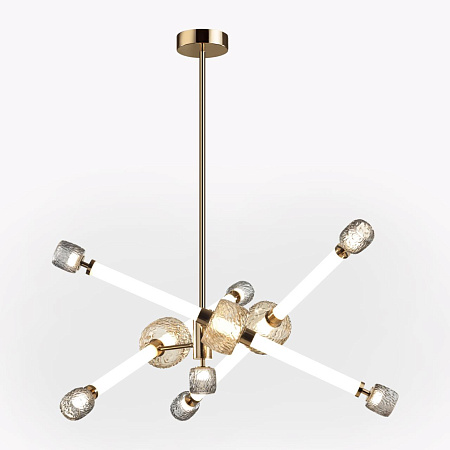 Люстра на штанге светодиодная Odeon Light KLIFF 5426/54CL