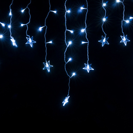 Новогодняя гирлянда Eurosvet 100-102 белый 3*0,6м IP65 Новогодняя гирлянда Eurosvet 100-102 белый 3*0,6м IP65