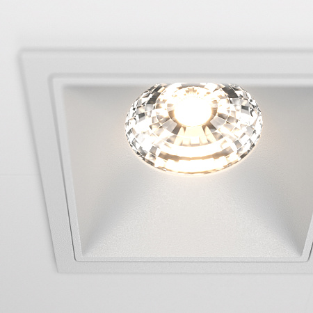 Светильник встраиваемый Maytoni Alfa LED DL043-02-15W3K-SQ-W
