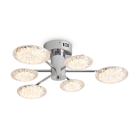 Люстра потолочная светодиодная Freya Plane FR5531CL-L32CH Люстра потолочная светодиодная Freya Plane FR5531CL-L32CH