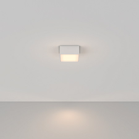 Светильник потолочный светодиодный Maytoni Zon C032CL-12W3K-SQ-W