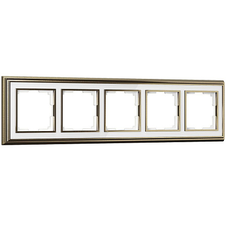 Рамка на 5 постов Werkel Palacio WL17-Frame-05 a037686 Рамка на 5 постов Werkel Palacio WL17-Frame-05 a037686