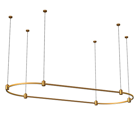 Готовая трековая конструкция (без светильников, без БП) ST Luce FARM ST8057.211.26