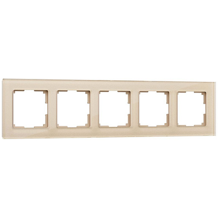 Рамка на 5 постов шампань Werkel Favorit W0051111 4690389160134 a050795 Рамка на 5 постов шампань Werkel Favorit W0051111 4690389160134 a050795