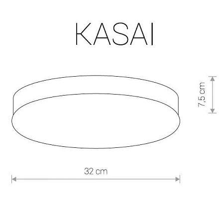 Потолочный светильник Nowodvorski Kasai 9491 Потолочный светильник Nowodvorski Kasai 9491