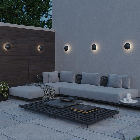 Уличный настенный светодиодный светильник Novotech FUNG 359301 Уличный настенный светодиодный светильник Novotech FUNG 359301