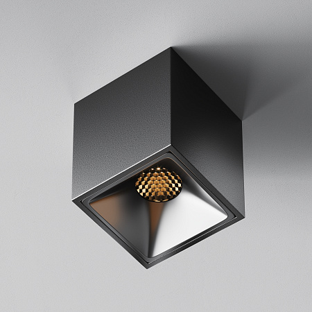Светильник потолочный светодиодный Maytoni Alfa LED C065CL-8W2.7K-SQ-B