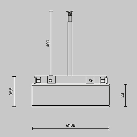 Блок питания Dim Smart Maytoni Basity 100W 48V IP54 TRA172DR-100W-DS-B