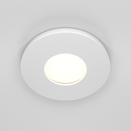 Светильник встраиваемый Maytoni Stark DL083-01-GU10-RD-W