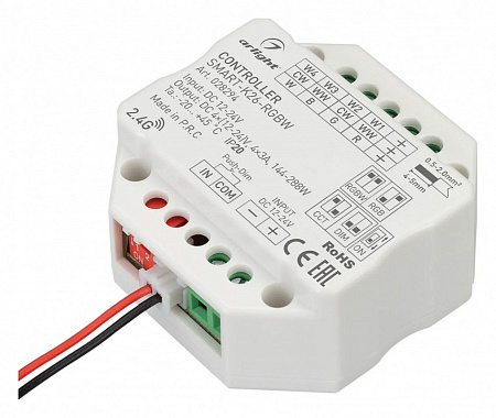 Контроллер-регулятор цвета RGBW Arlight SMART 028294 Контроллер-регулятор цвета RGBW Arlight SMART 028294