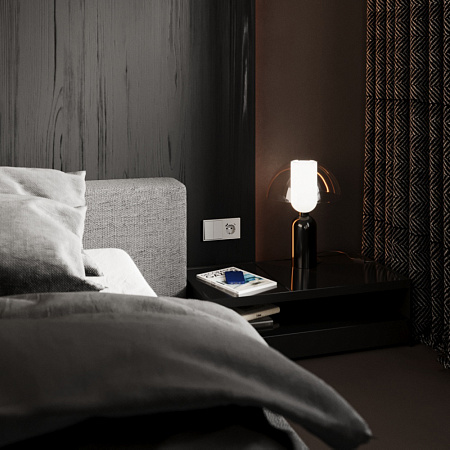 Выключатель двухклавишный перекрестный встраиваемый 10А Voltum S70 (белый) VLS020502 Выключатель двухклавишный перекрестный встраиваемый 10А Voltum S70 (белый) VLS020502