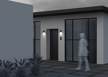 Уличный настенный светильник Maytoni Clyde O493WL-01B Уличный настенный светильник Maytoni Clyde O493WL-01B