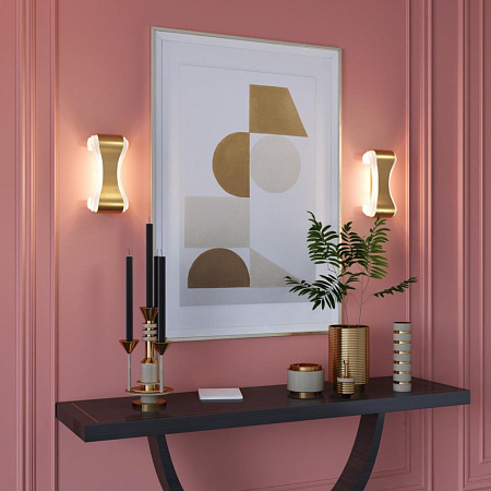 Настенный светодиодный светильник Odeon Light Farfi 3894/8WG Настенный светодиодный светильник Odeon Light Farfi 3894/8WG