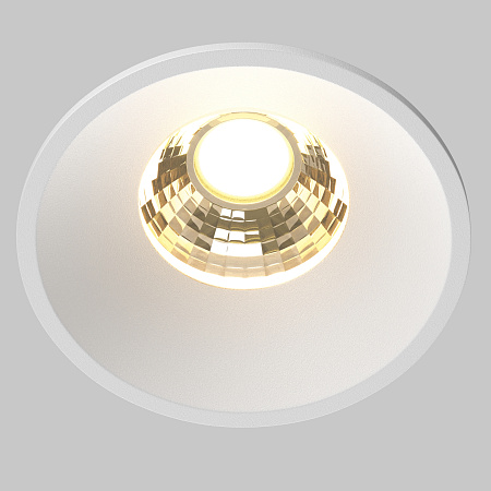 Светильник встраиваемый светодиодный Maytoni Round DL058-7W2.7K-W