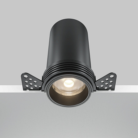 Светильник встраиваемый светодиодный Maytoni FOCUS LED DL125-L12-4K-TRS-B