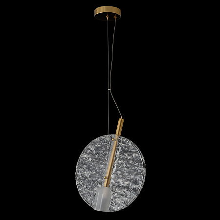 Светильник подвесной Crystal Lux FROZEN SP1 BRASS 3990/201 Светильник подвесной Crystal Lux FROZEN SP1 BRASS 3990/201