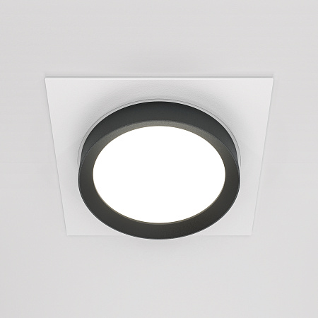 Светильник встраиваемый Maytoni Hoop DL086-GX53-SQ-WB