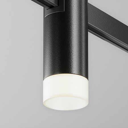 Трековый однофазный светодиодный светильник Maytoni Flarity Skim TR145-1-3W4K-W-B