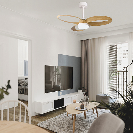 Люстра с вентилятором светодиодная Mantra INFINITY FAN 8702 Люстра с вентилятором светодиодная Mantra INFINITY FAN 8702