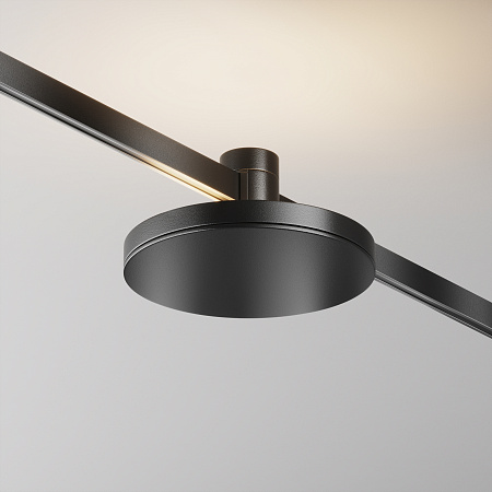 Трековый магнитный светодиодный светильник Maytoni Flarity Plato TR152-1-7W3K-B Трековый магнитный светодиодный светильник Maytoni Flarity Plato TR152-1-7W3K-B