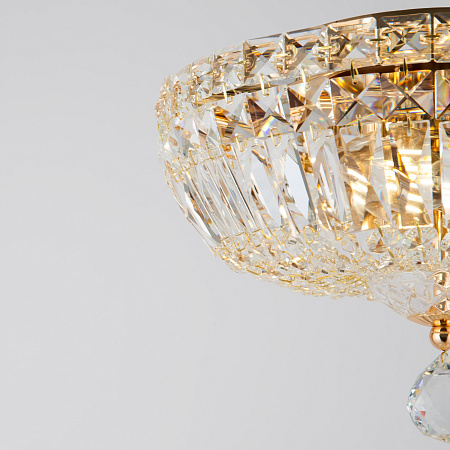 Хрустальная люстра Maytoni Basfor DIA100-CL-03-G Хрустальная люстра Maytoni Basfor DIA100-CL-03-G