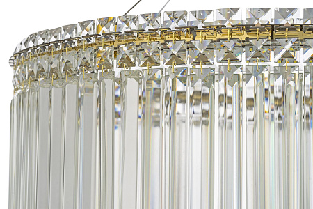 Люстра хрустальная светодиодная Arti Lampadari Ovindoli L 1.5.60.101 G Люстра хрустальная светодиодная Arti Lampadari Ovindoli L 1.5.60.101 G