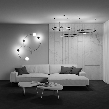 Трековый магнитный светодиодный светильник Maytoni Flarity Plato TR152-1-7W3K-B Трековый магнитный светодиодный светильник Maytoni Flarity Plato TR152-1-7W3K-B