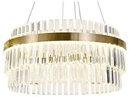 Люстра хрустальная светодиодная Citilux Sheldon CL339153 Люстра хрустальная светодиодная Citilux Sheldon CL339153