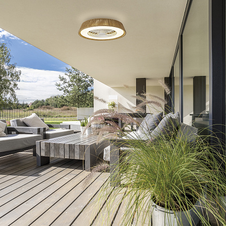 Люстра с вентилятором светодиодная Mantra POLINESIA 8230 Люстра с вентилятором светодиодная Mantra POLINESIA 8230