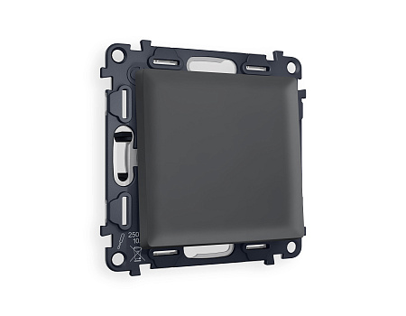 Комплект механизма 1-клавишного выключателя Ambrella Volt ALFA MA901010 Комплект механизма 1-клавишного выключателя Ambrella Volt ALFA MA901010