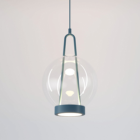 Светильник подвесной светодиодный Eurosvet Frasco 50267/1 LED синий a069345 Светильник подвесной светодиодный Eurosvet Frasco 50267/1 LED синий a069345