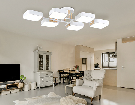 Люстра потолочная светодиодная Ambrella light FL4886 Люстра потолочная светодиодная Ambrella light FL4886